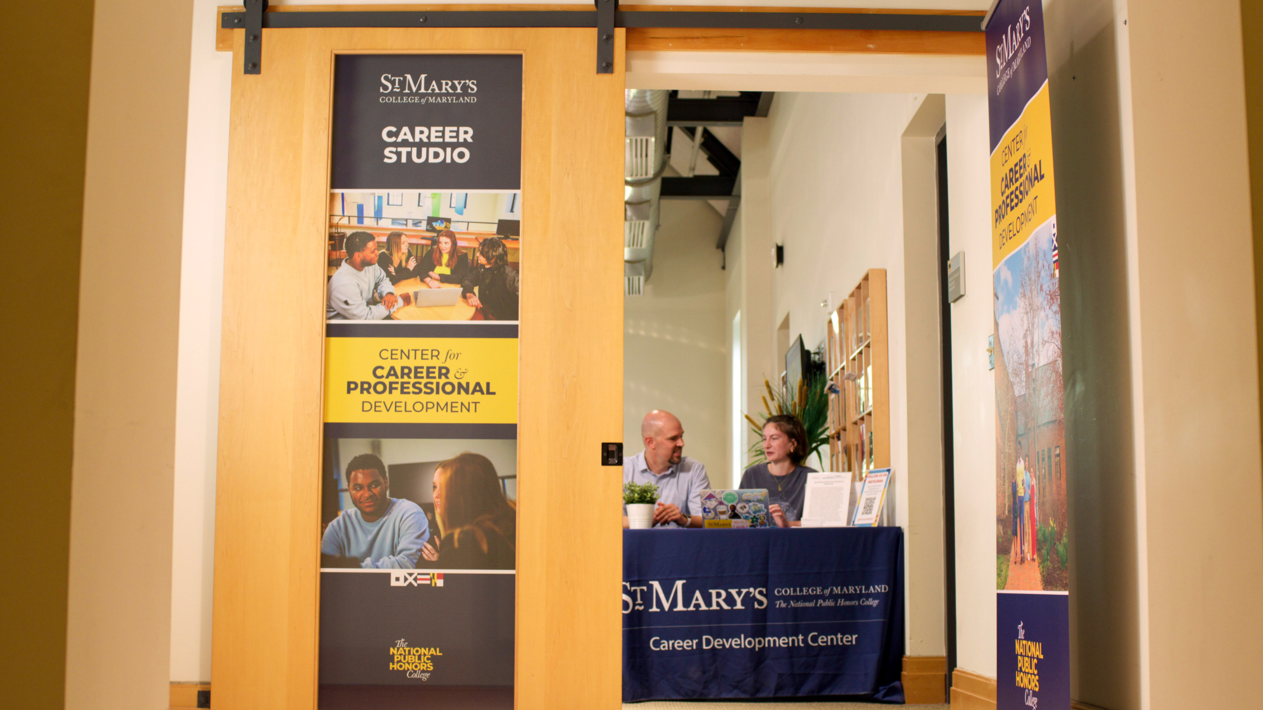 The entrance to the CCPD office in Glendening hall