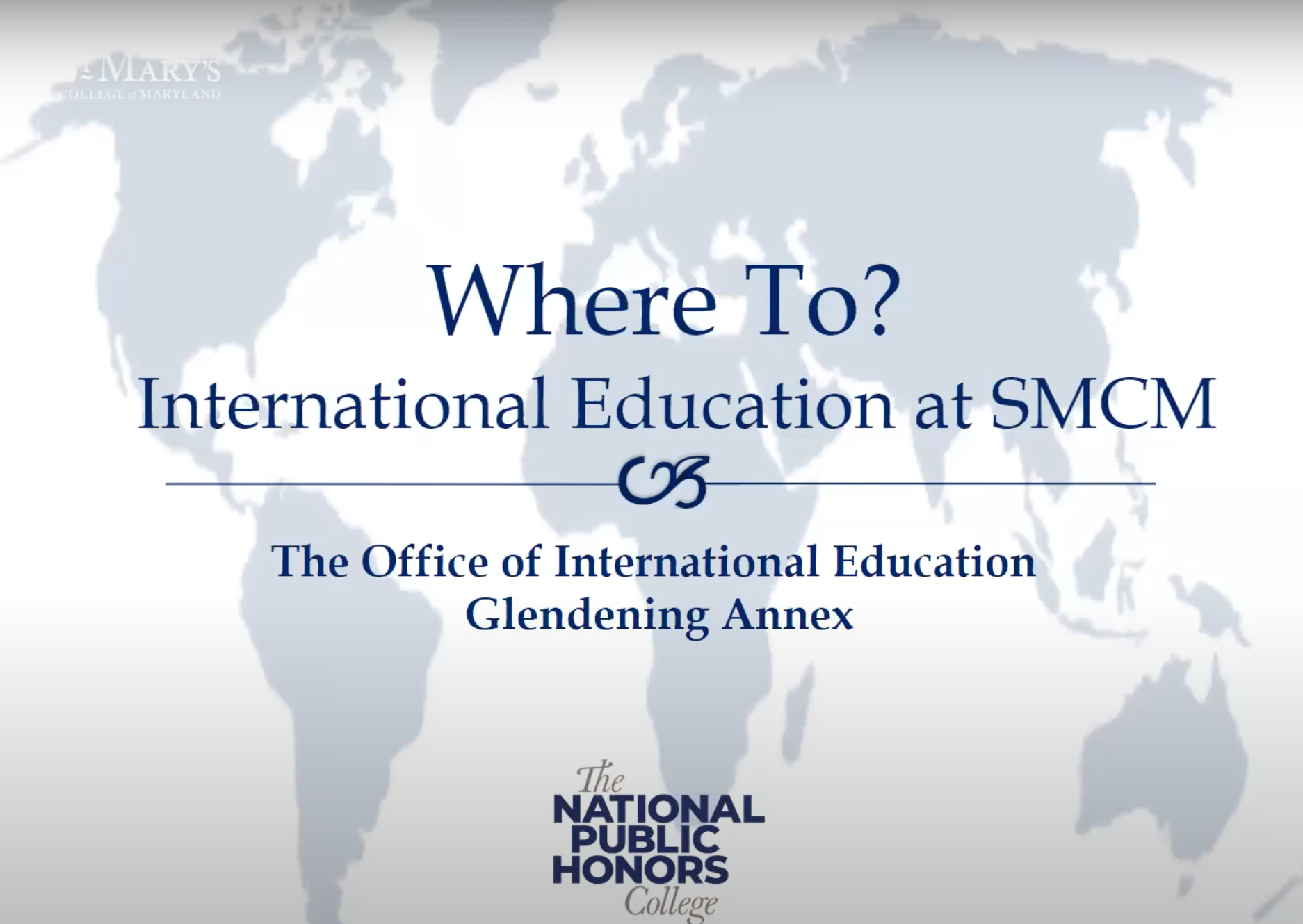 Getting Started - Office Of International Education